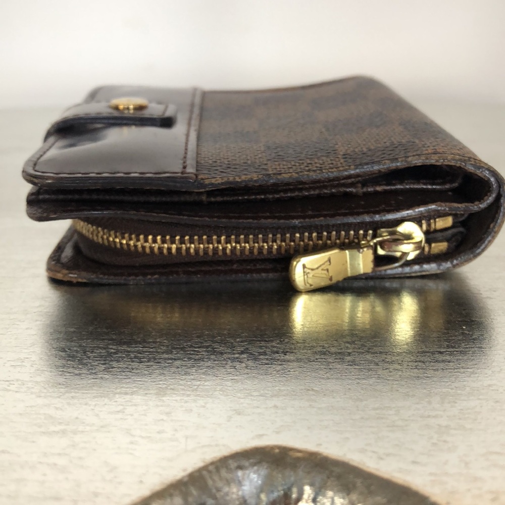❌SOLD❌ Louis Vuitton Damier Ebene Zip Compact Bifold Wallet - Picture 5 of 11